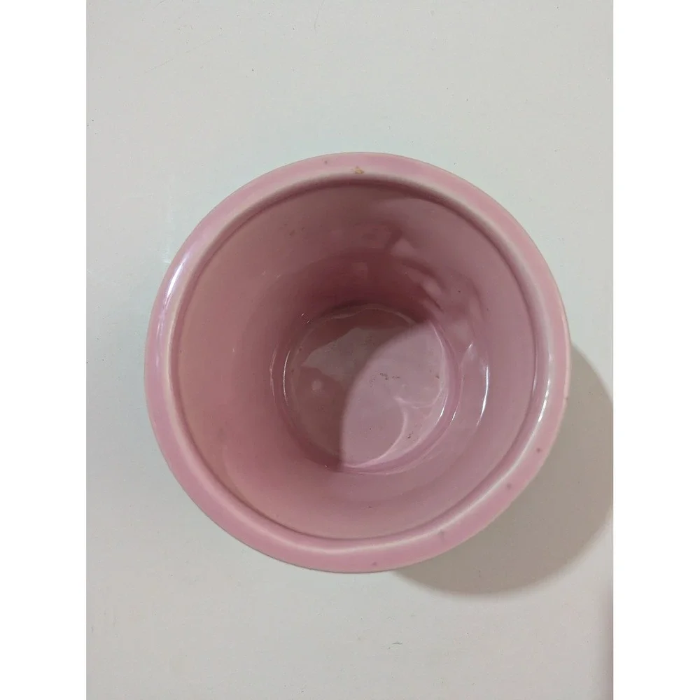 Vintage‎ Haeger Pink Lamb Planter Ceramic Baby Nursery Sheep Pot USA 202